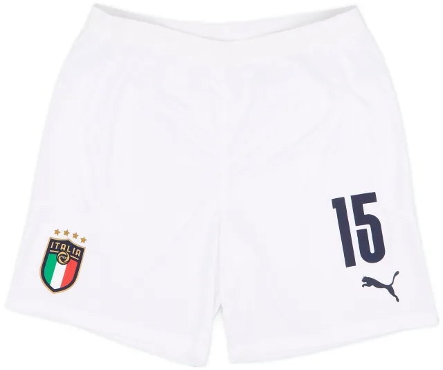 Puma 2020-21 Italy Player Issue Away Shorts #15 (Acerbi) - 8/10 - (L)