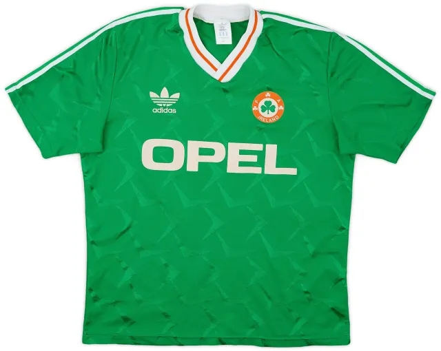 adidas 1990-92 Ireland Home Shirt - 8/10 - (L)