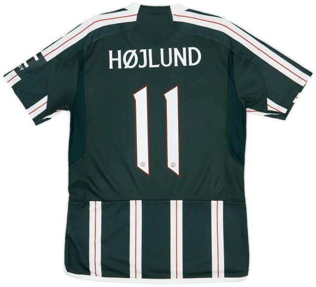 adidas 2023-24 Manchester United Away Shirt Hojlund #11 - 8/10 - (M)