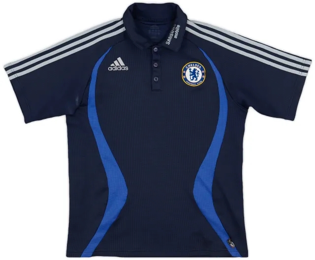 2006-07 Chelsea adidas Polo Shirt - 6/10 - (M)