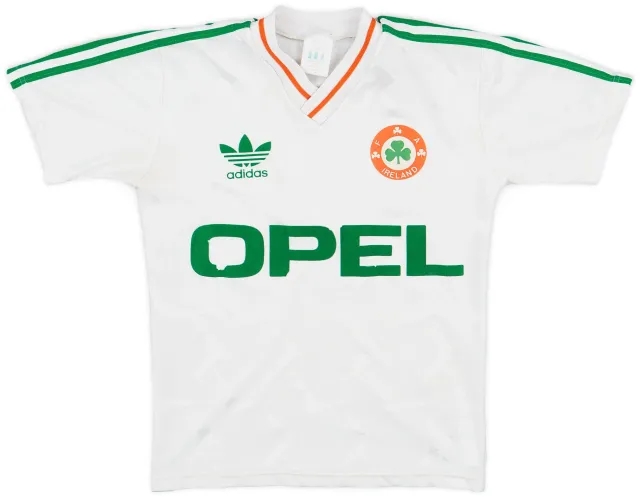 adidas 1990-92 Ireland Away Shirt - 5/10 - (L.Boys)
