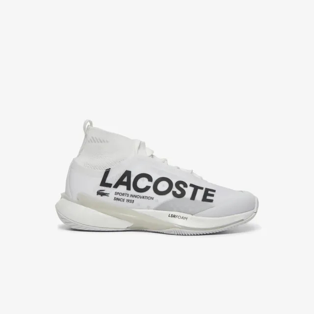 Lacoste Women's AG-LT25 Lite Sock Tennis Shoes - White