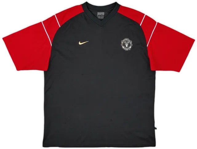 2002-03 Manchester United Nike Training Shirt - 6/10 - (L)