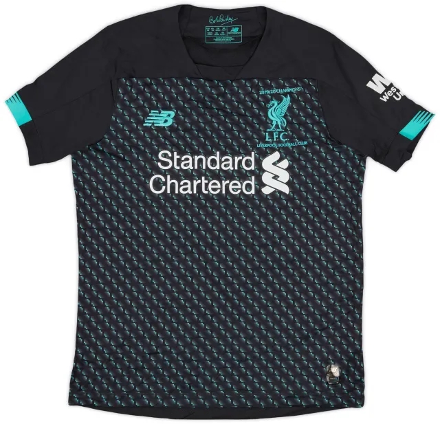 2019-20 Liverpool '2019/20 Champions' Third Shirt - 9/10 - (XL.Boys)