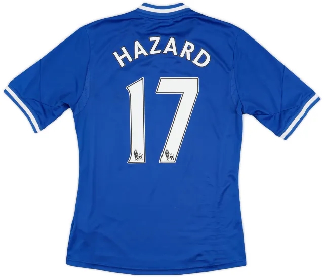 adidas 2013-14 Chelsea Home Shirt Hazard #17 - 7/10 - (S)