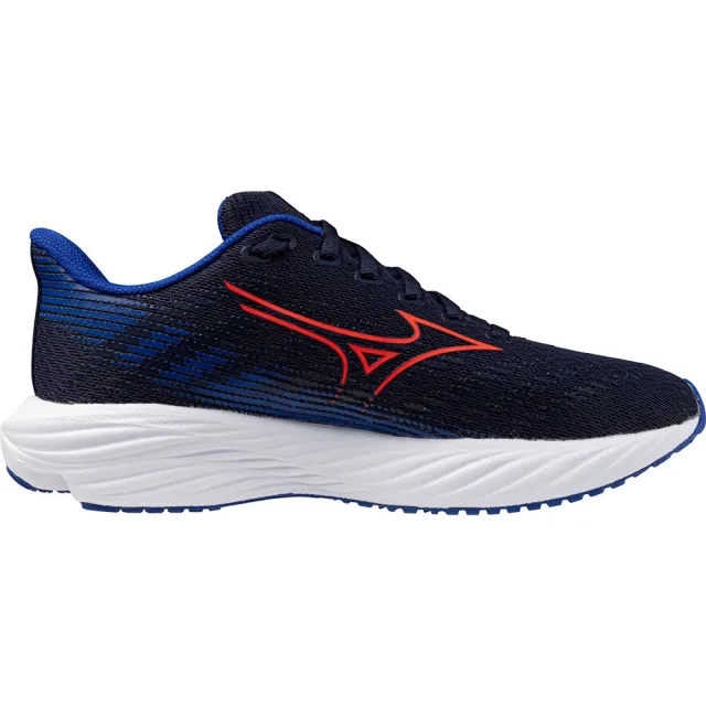 Mizuno Enerzy Rider Neutral Running Shoe Kids - Dark Blue, Red
