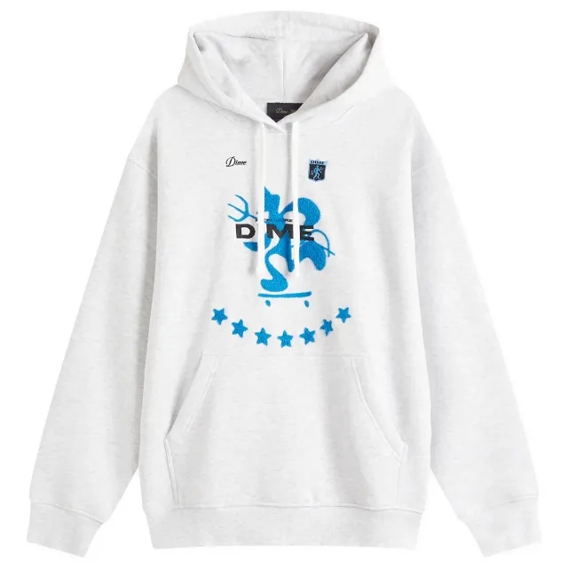 Dime Men's Patinadores Hoodie Ash