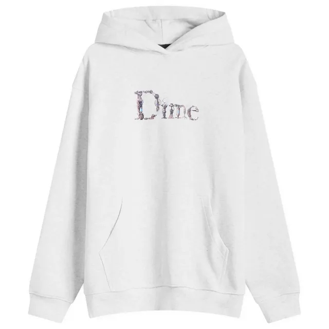 Dime Men's Classic Steampunk Hoodie Ash