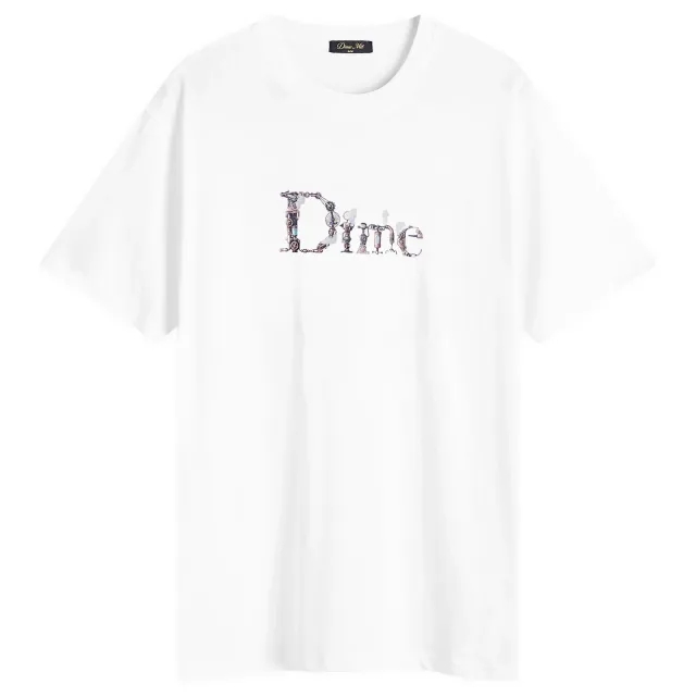Dime Men's Classic Steampunk T-Shirt White