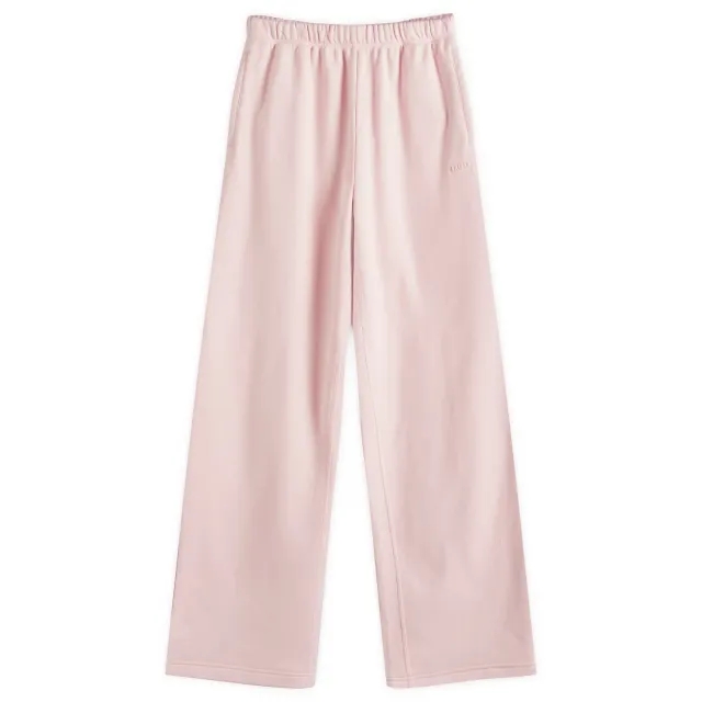 SKIMS Women's Cotton Fleece Classic Straight Leg Pant Barely Pink