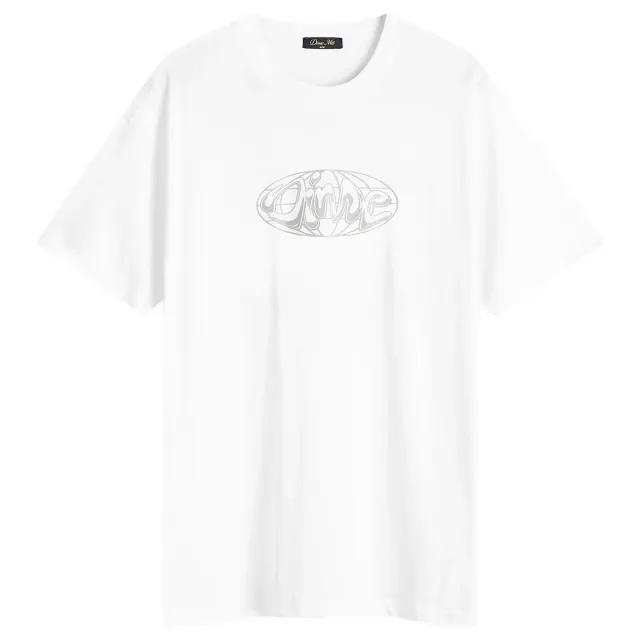 Dime Men's Globe T-Shirt White