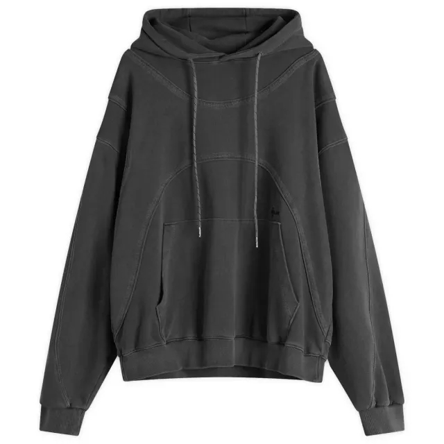 END. x Anglan Parachute Pullover Hoodie Dark Grey