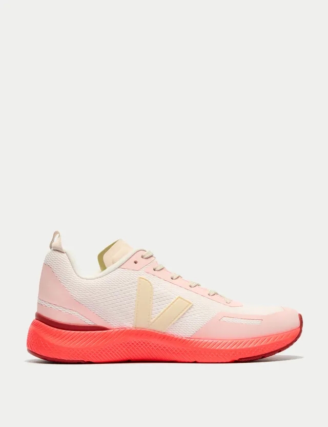 VEJA Women's Impala Engineered-Mesh Road Running Shoes - Glaze Crema - UK 8 - Cream