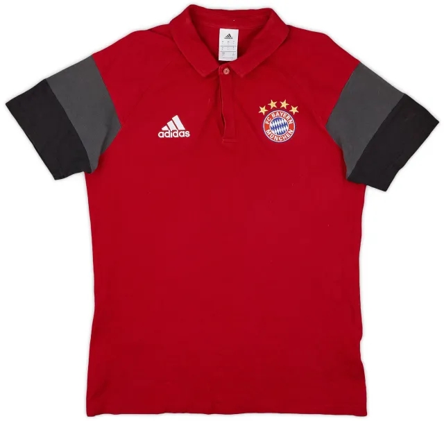 2016-17 Bayern Munich adidas Polo Shirt - 9/10 - (L)