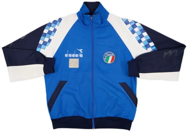 1990 Italy Diadora Track Jacket - 4/10 - (M)