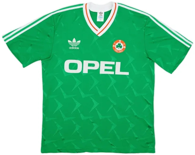 adidas 1990-92 Ireland Home Shirt - 9/10 - (L)