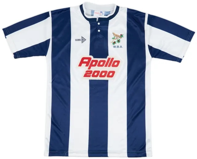 1989-90 West Brom Home Shirt - 7/10 - (M)
