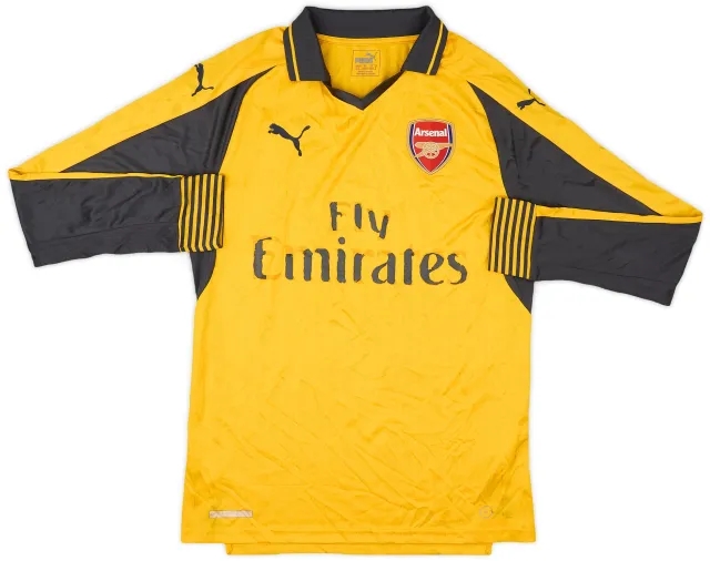 Puma 2016-17 Arsenal Away L/S Shirt - 4/10 - (S)