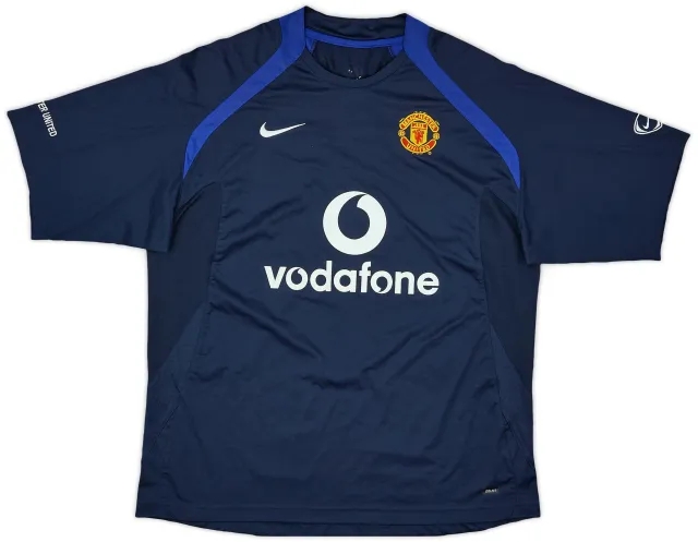 2005-06 Manchester United Nike Training Shirt - 7/10 - (L)