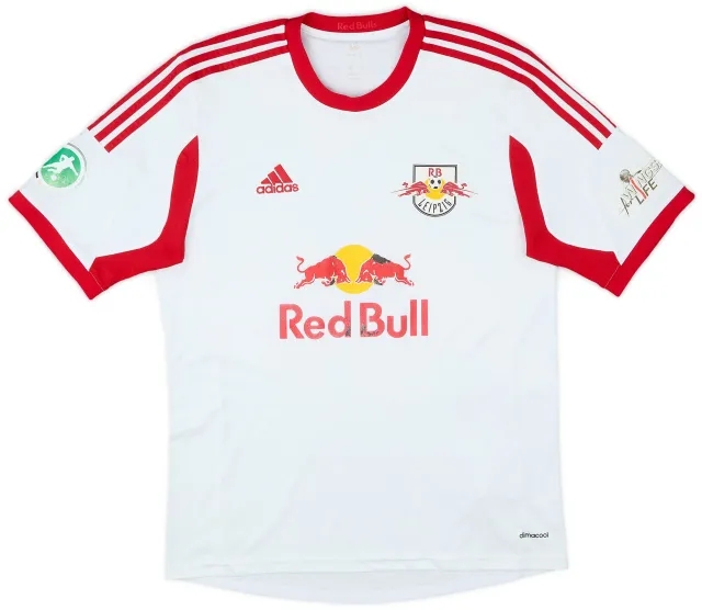 adidas 2013-14 RB Leipzig Authentic Home Shirt - 5/10 - (M)