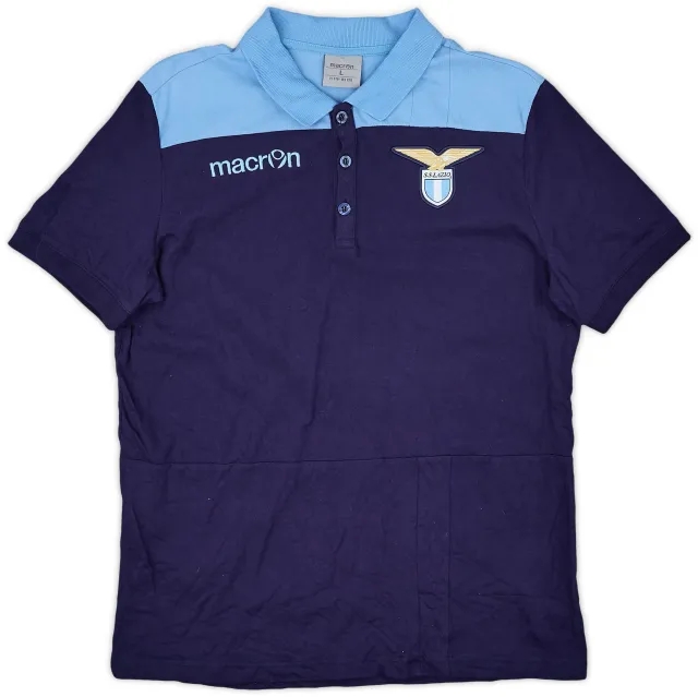 2012-13 Lazio Macron Polo Shirt - 8/10 - (L)