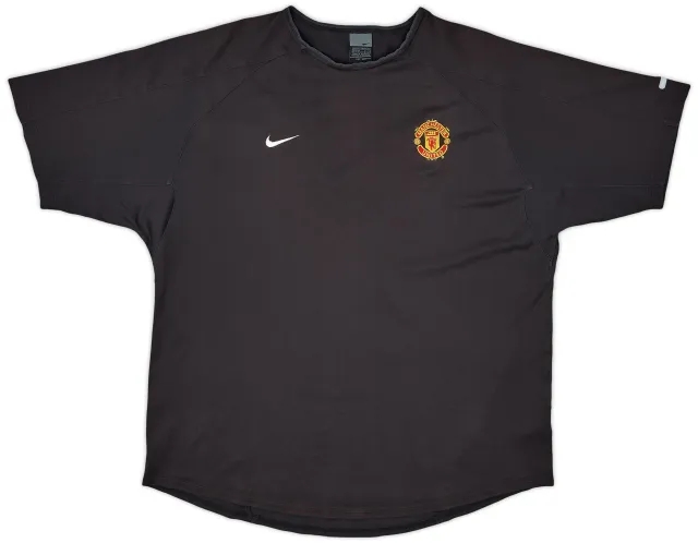 2003-04 Manchester United Nike Training Shirt - 7/10 - (XXL)