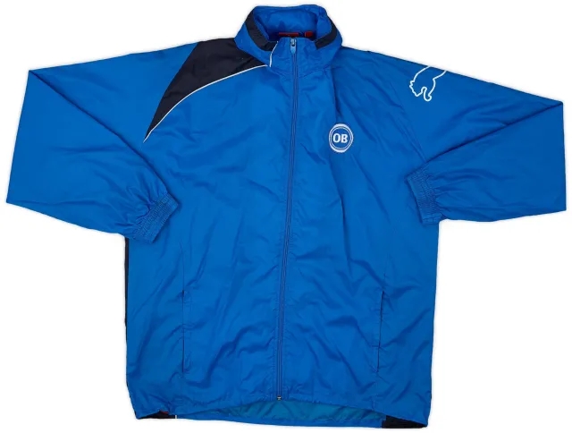 2013-14 Odense Puma Hooded Rain Jacket - 6/10 - (L)