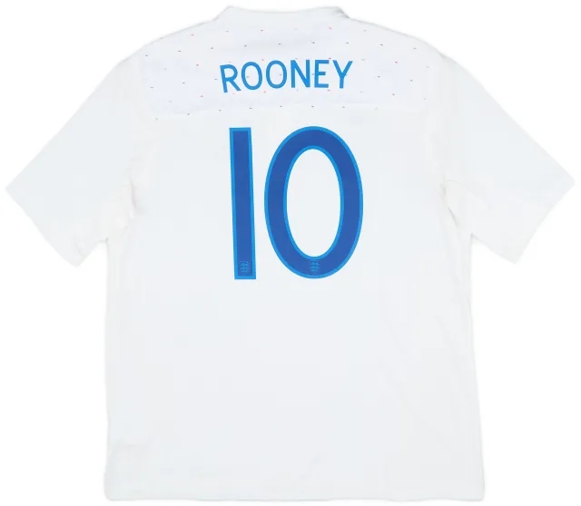 Umbro 2010-11 England Home Shirt Rooney #10 (XXL)