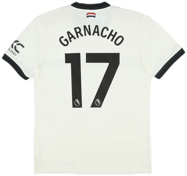 adidas 2024-25 Manchester United Authentic Third Shirt Garnacho #17 (L)
