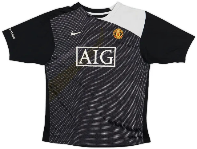 2008-09 Manchester United Nike Training Shirt - 5/10 - (XL.Boys)