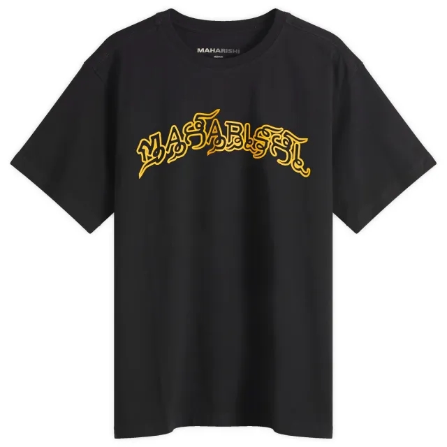 Maharishi Men's Muay Thai Tiger Dragon T-Shirt Black