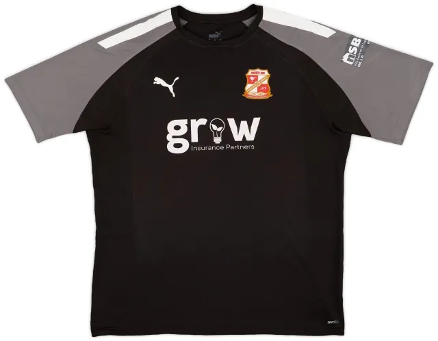 2021-22 Swindon Town Puma Training Shirt - 9/10 - (XL)
