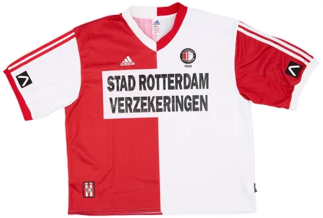 adidas 1999-00 Feyenoord Home Shirt - 5/10 - (XXL)