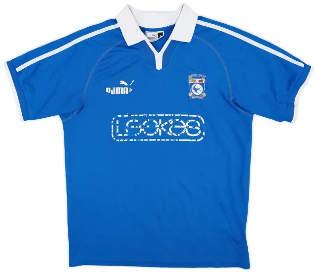 Puma 2002-03 Cardiff Home Shirt - 3/10 - (S)