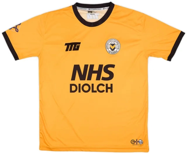 2019-20 Newport County TTG Training Shirt - 9/10 - (XL)