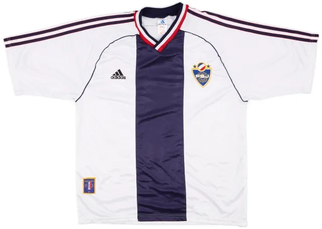 adidas 1998-00 Yugoslavia Away Shirt - 8/10 - (L)