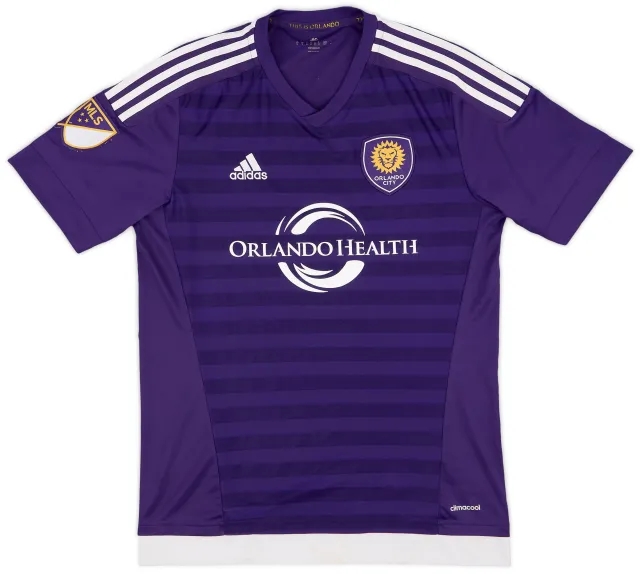 adidas 2015 Orlando City Home Shirt - 7/10 - (M)
