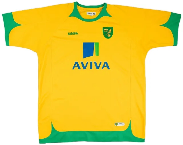 2008-10 Norwich Home Shirt - 8/10 - (XL)