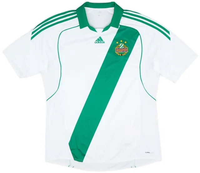 adidas 2010-11 Rapid Vienna Home Shirt - 9/10 - (XL)