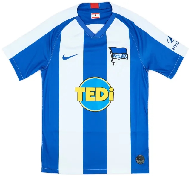 Nike 2019-20 Hertha Berlin Home Shirt - 9/10 - (S)