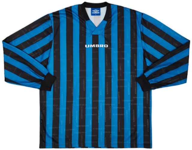 1990s Umbro Template L/S Shirt - 9/10 - (XL)