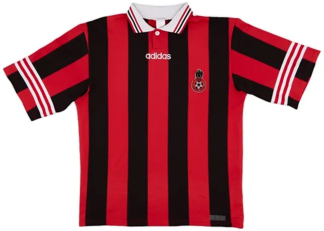 adidas 1996-98 Nice Home Shirt - 6/10 - (L)