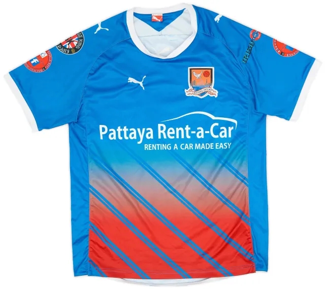 Puma 2013-14 Pattaya City Home Shirt - 8/10 - (M)