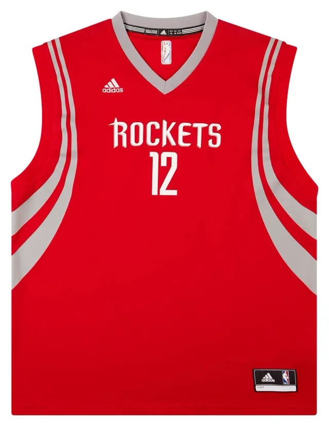 2014-16 Houston Rockets Howard #12 adidas Away Jersey (Excellent) XXL