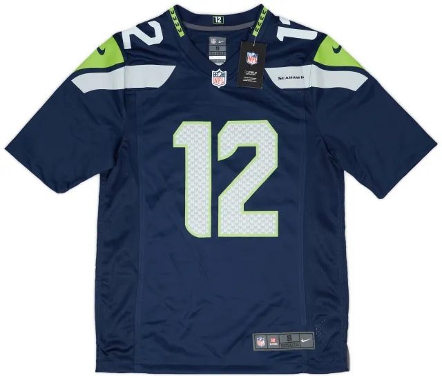2012-24 Seattle Seahawks Fan #12 Nike Game Home Jersey (S)