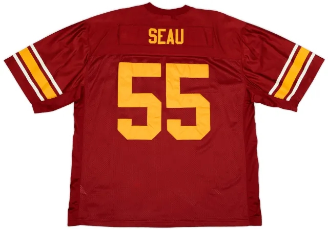 1989 USC Trojans Seau #55 Nike Throwback Home Jersey - 8/10 - (3XL)