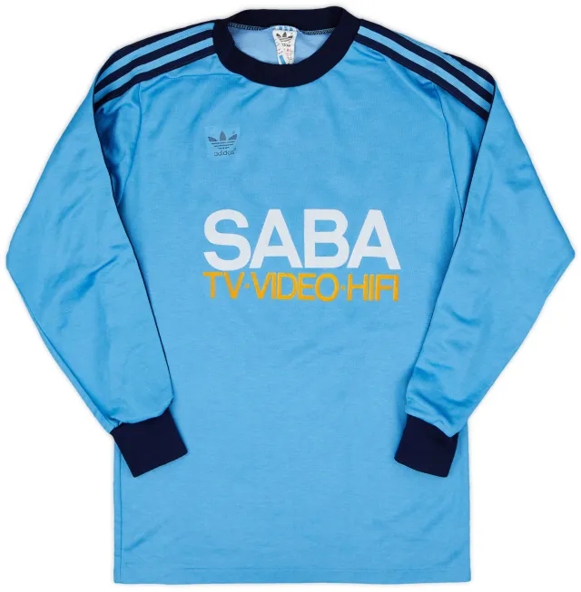 1980s adidas Template L/S Shirt #8 - 7/10 - (M)