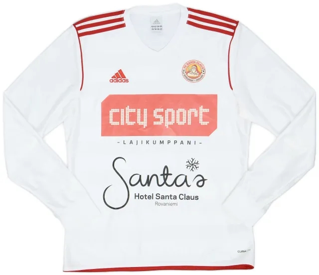 adidas 2010-11 Santa Claus Away L/S Shirt #16 - 9/10 - (M)