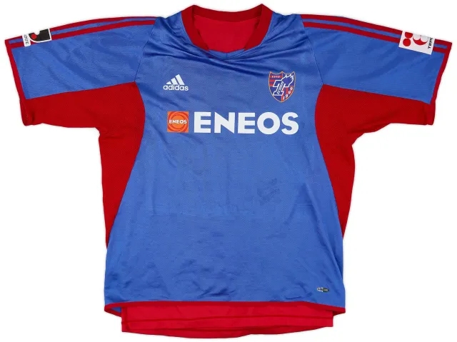 adidas 2003 FC Tokyo Player Issue Home Shirt - 6/10 - (L)