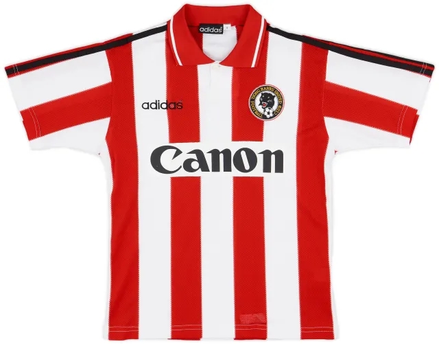 adidas 1996 Tiong Bahru Signed Home Shirt - 9/10 - (S)